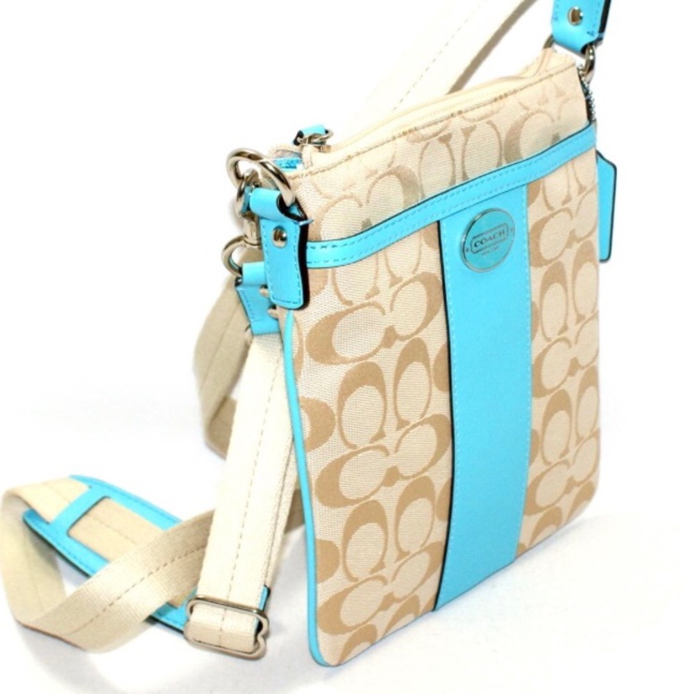 Authentic COACH Legacy signature crossbody bag